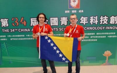BiH students win silver medal at CASTIC 2019 Project Competition in China